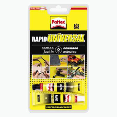 Pattex Rapid Universal  Epoksi Yapıştırıcı ( 2 x 11ml Tüp )