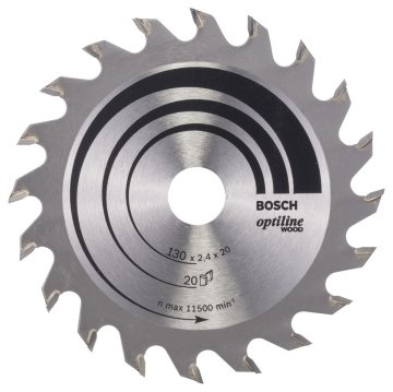 Bosch Optiline Wood 130*20/16 mm 20 Diş