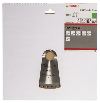 Bosch Optiline Wood 210*30 mm 48 Diş