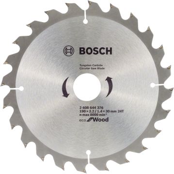 Bosch Optiline Eco 190*30 mm 24 Diş