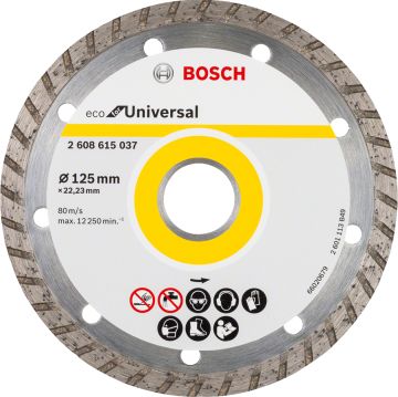 Bosch 9+1 Eco for Universal 125 mm Turbo