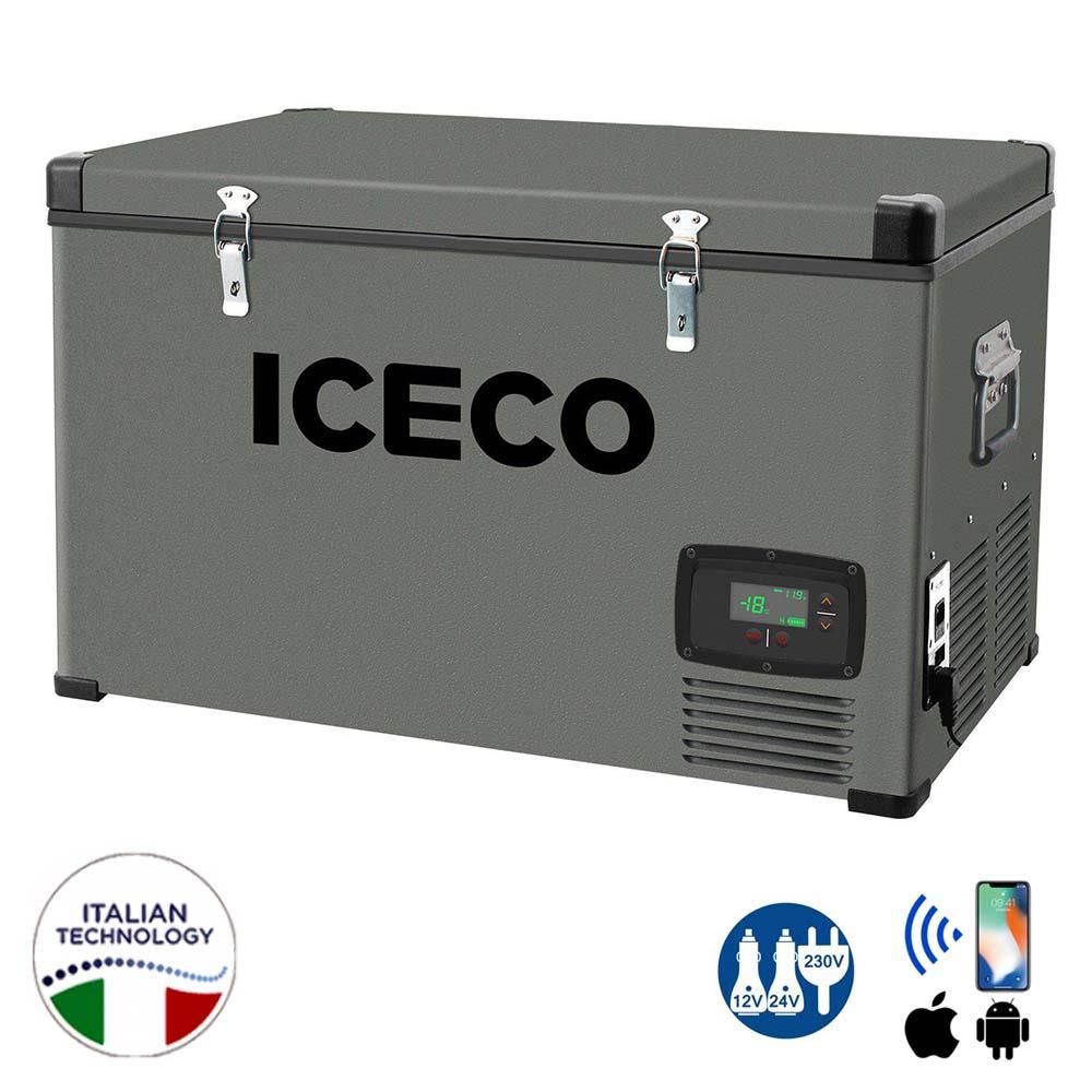 ICECO YCD99 12/24Volt 220Volt 99 Litre Tek Bölmeli Outdoor Kompresörlü Oto Buzdolabı/Dondurucu