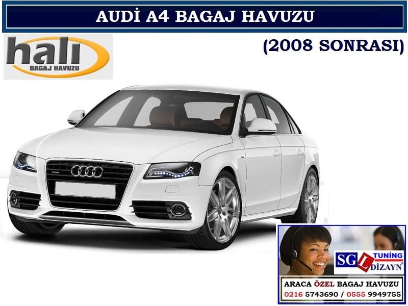 AUDİ A4 BAGAJ HAVUZU 2008 SONRASI AUDİ A4 AKSESUARLARI