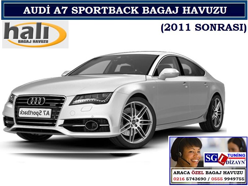 AUDİ A7 SPORTBACK BAGAJ HAVUZU 2011 SONRASI AUDİ A7 SPORTBACK AKSESUARLARI