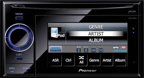 PIONEER AVIC-F310BT 4.3'' DOKUNMATİK ÇIKARILABİLİR EKRAN NAVİGASYON USB/CD/MP3 PLAYER