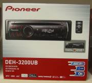 PIONEER DEH-3200UB CD/WMA/WAV/AAC/MP3 PLAYER