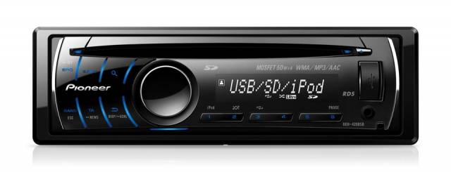 PIONEER DEH-4200SD CD/WMA/WAV/AAC/MP3 PLAYER