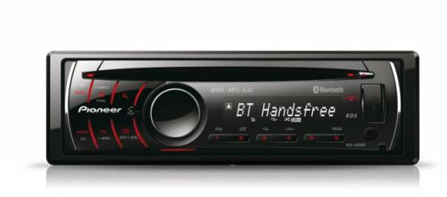 PIONEER DEH-6200BT CD/WMA/WAV/AAC/MP3 PLAYER