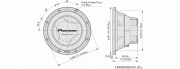 PIONEER TS-W308D4 30 CM KABİN TİPİ KULLANIM SUBWOOFER