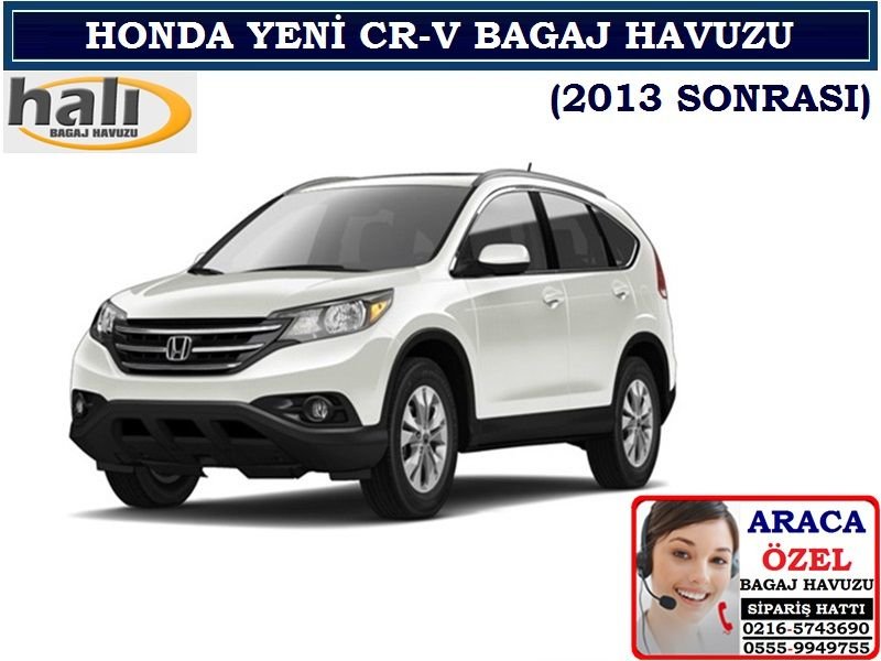 HONDA YENİ CR-V BAGAJ HAVUZU 2013 SONRASI HONDA YENİ CR-V AKSESUARLARI
