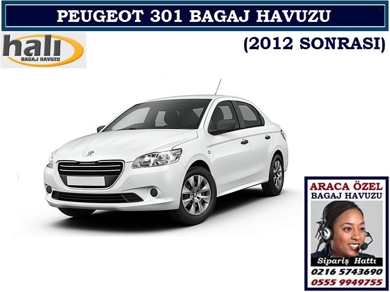 PEUGEOT 301 BAGAJ HAVUZU 2012 SONRASI PEUGEOT 301 AKSESUARLARI