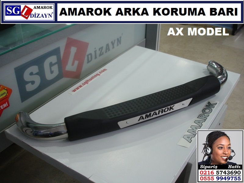 SGL-451-2A AMAROK ARKA KORUMA BARI AX AMAROK AKSESUARLARI