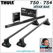 Thule Squarebar Evo Normal Tavanlı Araç Üzeri Taşıyıcı Sistem 7105 - 754 - 750
