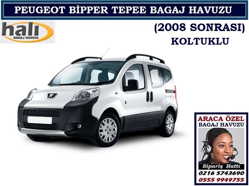 PEUGEOT BİPPER TEPEE BAGAJ HAVUZU 2008 SONRASI PEUGEOT BİPPER TEPEE AKSESUARLARI
