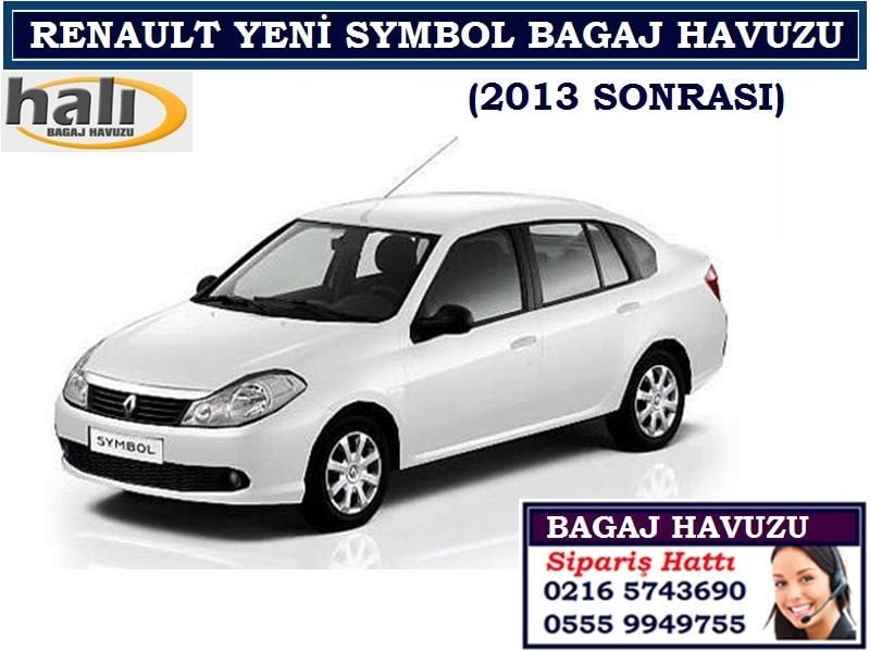 RENAULT YENİ SYMBOL BAGAJ HAVUZU 2013 SONRASI RENAULT YENİ SYMBOL AKSESUARLARI