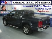 AMAROK YILDIZ MAVİSİ DÜZ KAPAK İTHAL AMAROK AKSESUARLARI