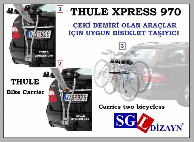 THULE XPRESS 970 BİSİKLET TAŞIYICI