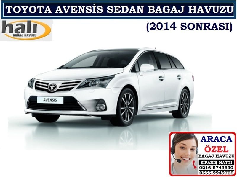 TOYOTA AVENSİS SEDAN BAGAJ HAVUZU 2014 SONRASI TOYOTA AVENSİS SEDAN AKSESUARLARI