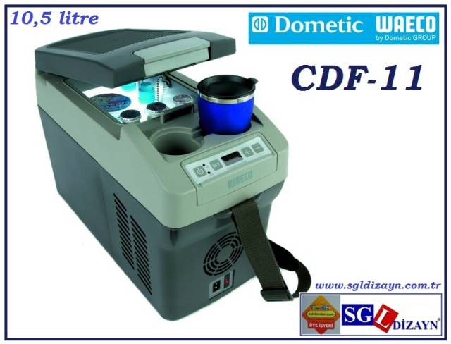 WAECO BUZDOLABI CDF-11 COOLFREEZE CDF-11 (10,5 LİTRE) KOMPRESÖRLÜ BUZDOLABI