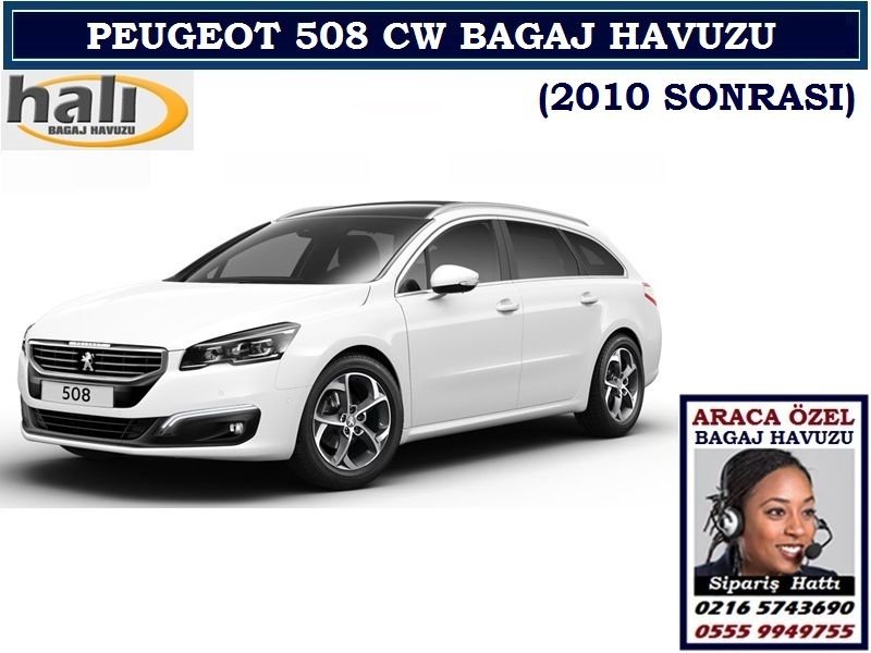 PEUGEOT 508 CW BAGAJ HAVUZU 2010 SONRASI PEUGEOT 508 CW AKSESUARLARI