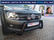 AMAROK CANYON ÖN KORUMA BARI SİYAH BULL BAR AMAROK AKSESUARLARI