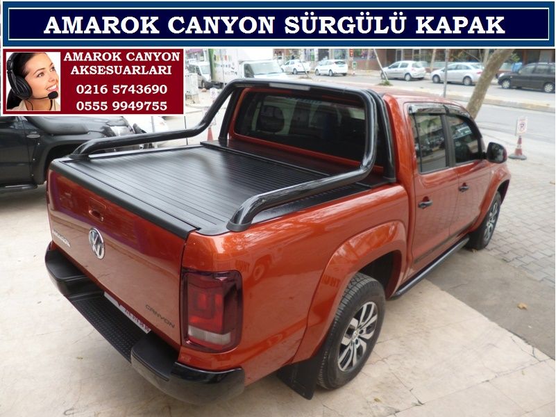 AMAROK CANYON SÜRGÜLÜ KAPAK AMAROK CANYON AKSESUARLARI