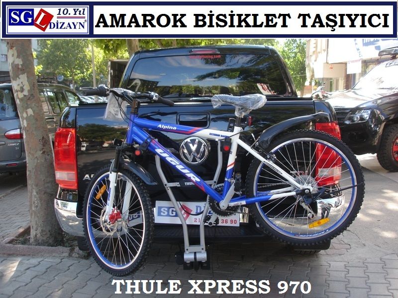 SGL-451-6A THULE 970 AMAROK BİSİKLET TAŞIYICI THULE XPRESS 970 AMAROK AKSESUARLARI