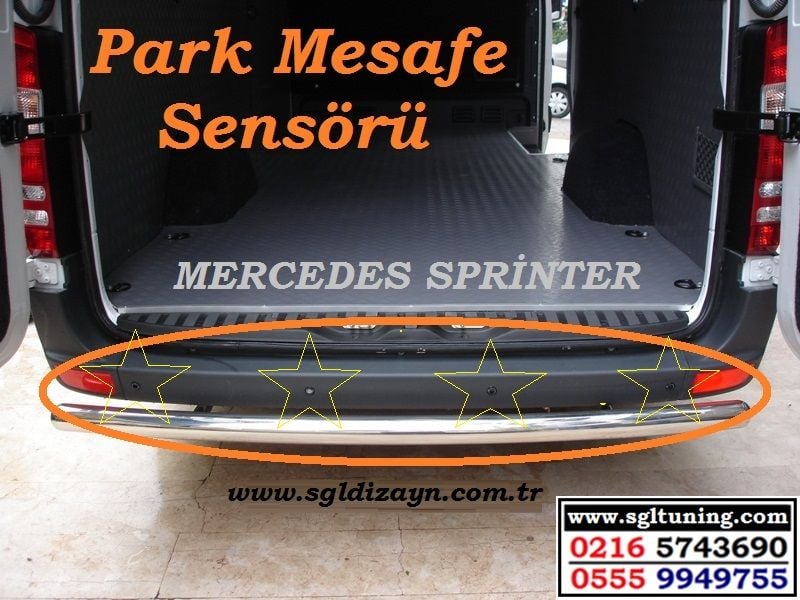 SPTR1 MERCEDES SPRİNTER PARK MESAFE SENSÖRÜ SPRİNTER AKSESUARLARI