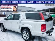 AMAROK İTHAL CAMLI KABİN CANOPY STOPLU BEYAZ AMAROK AKSESUARLARI
