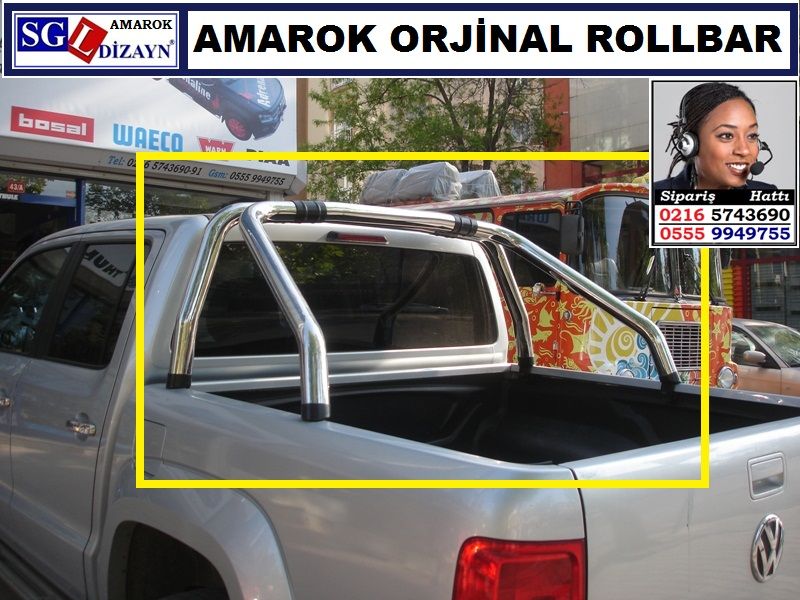 AMAROK ORJİNAL ROLLBAR İTHAL AMAROK AKSESUARLARI