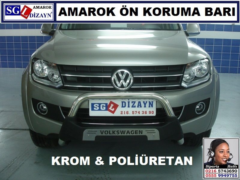 AMAROK KROM ve POLİÜRETAN ÖN KORUMA AMAROK AKSESUARLARI