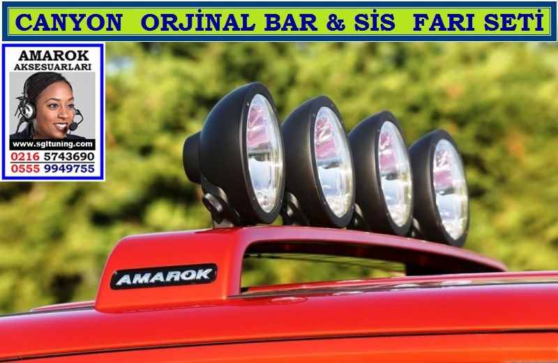 AMAROK CANYON ANGEL SİS FARI SETİ ORJİNAL BAR AMAROK AKSESUARLARI