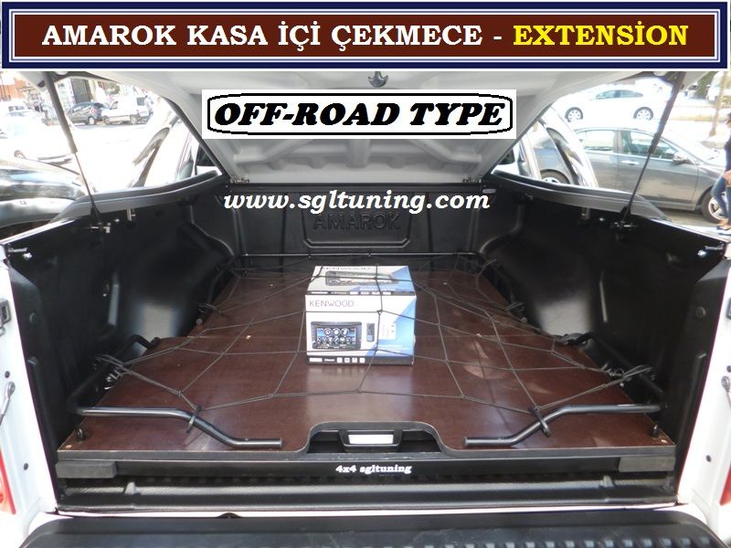 AMAROK OFF-ROAD TİPİ KASA İÇİ ÇEKMECE EXTENSİON