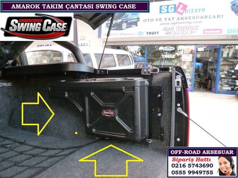 AMAROK KASA İÇİ BOX SWİNG CASE AMAROK AKSESUARLARI