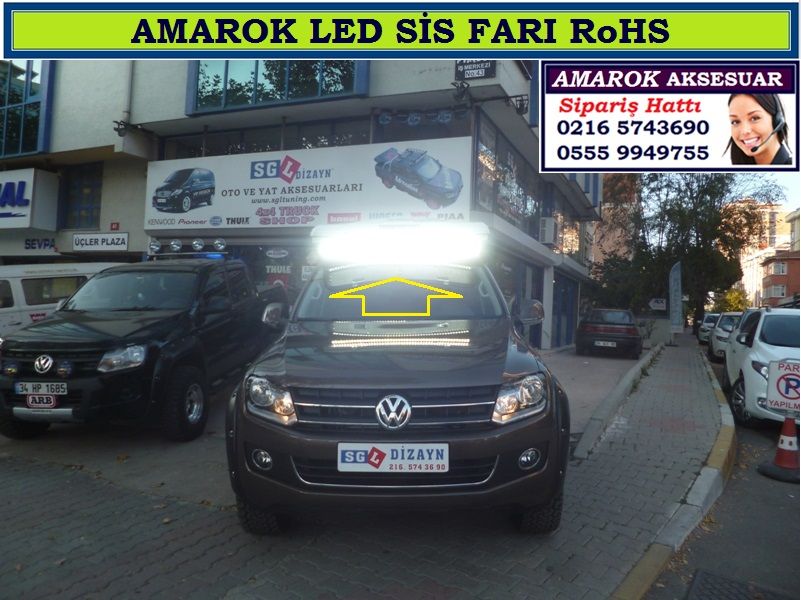 AMAROK CANYON LED SİS FARI RoHS ORJİNAL AMAROK AKSESUARLARI