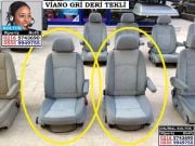 VİANO ÖN TEKLİ KOLTUK GRİ DERİ ORJİNAL