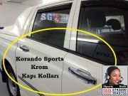 10704 KORANDO SPORTS KROM KAPI KOLU KORANDO SPORTS AKSESUARLARI