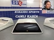 SGL13 KORANDO SPORTS CAMLI KABİN BEYAZ KORANDO SPORTS AKSESUARLARI