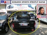 SGL06 KORANDO SPORTS SÜRGÜLÜ KAPAK ROLLBAK KORANDO SPORTS AKSESUARLARI