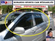 SGL04 KORANDO SPORTS CAM RÜZGARLIĞI İTHAL YAPIŞTIRMA KORANDO SPORTS AKSESUARLARI