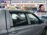 SGL04 KORANDO SPORTS CAM RÜZGARLIĞI İTHAL YAPIŞTIRMA KORANDO SPORTS AKSESUARLARI