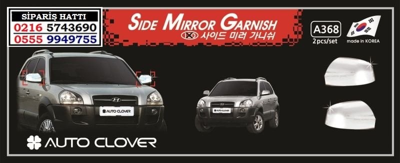 10321 HYUNDAİ TUCSON KROM AYNA KAPAĞI HYUNDAİ TUCSON AKSESUARLARI