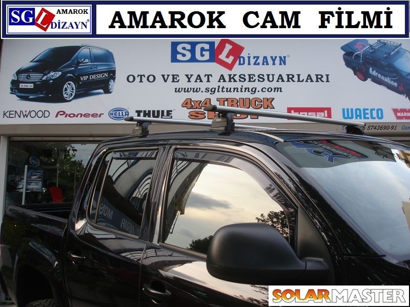 SGL-451-9A AMAROK CAM FİLMİ UYGULAMASI AMAROK AKSESUARLARI
