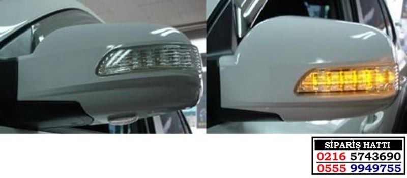 10322 HYUNDAİ TUCSON SİNYALLİ YAN AYNA KAPAĞI HYUNDAİ TUCSON AKSESUARLARI