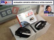 10703 KORANDO SPORTS SİNYALLİ AYNA KAPAĞI SİYAH KORANDO SPORTS AKSESUARLARI