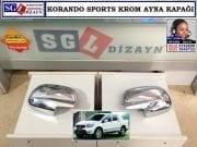 10702 KORANDO SPORTS KROM AYNA KAPAĞI KORANDO SPORTS AKSESUARLARI