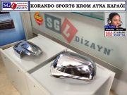 10702 KORANDO SPORTS KROM AYNA KAPAĞI KORANDO SPORTS AKSESUARLARI