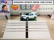 10701 KORANDO SPORTS KROM CAM ÇITASI KORANDO SPORTS AKSESUARLARI