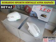 10703 KORANDO SPORTS SİNYALLİ AYNA KAPAĞI BEYAZ KORANDO SPORTS AKSESUARLARI