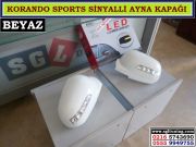 10703 KORANDO SPORTS SİNYALLİ AYNA KAPAĞI BEYAZ KORANDO SPORTS AKSESUARLARI